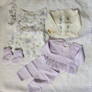 Gymboree Home Grown 100% organic Cotton up to 7 lb. Lot NWT